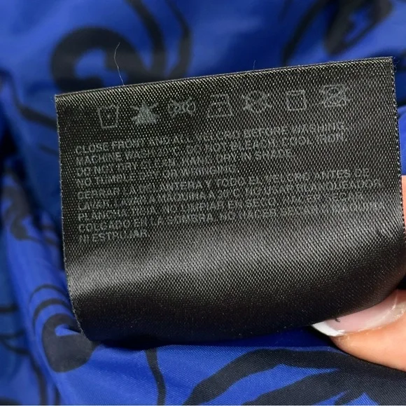 Spyder Kids Ski Jacket Performance Insulated Blue Black XL - Picture 9 of 14